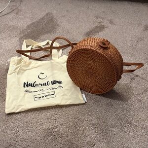 Rattan Round Bag - made in Vietnam